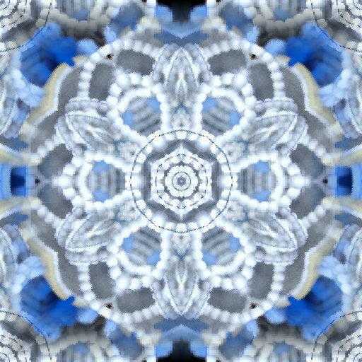 Seamless kaleidoscope wallpaper pattern — Biochemistry by wallpaper⁶