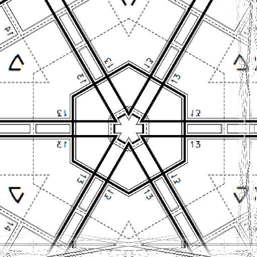 Seamless kaleidoscope wallpaper pattern — Arithmetic by wallpaper⁶