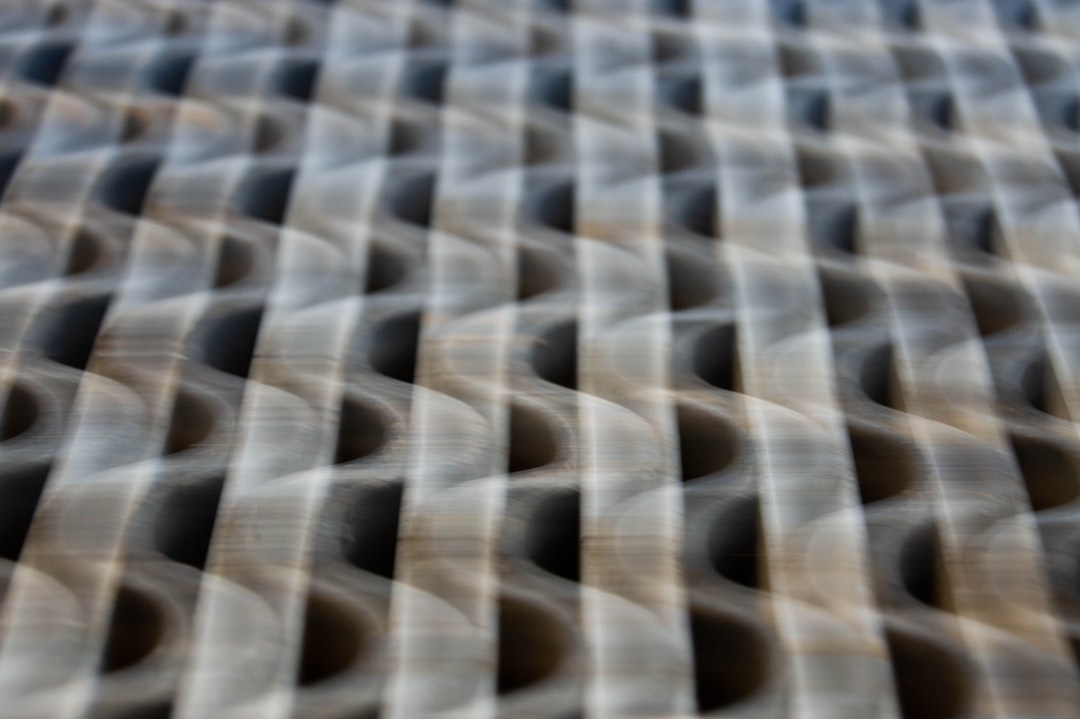 Seamless hex wallpaper pattern — Biochemistry by wallpaper⁶ — base photo: black and white checkered textile