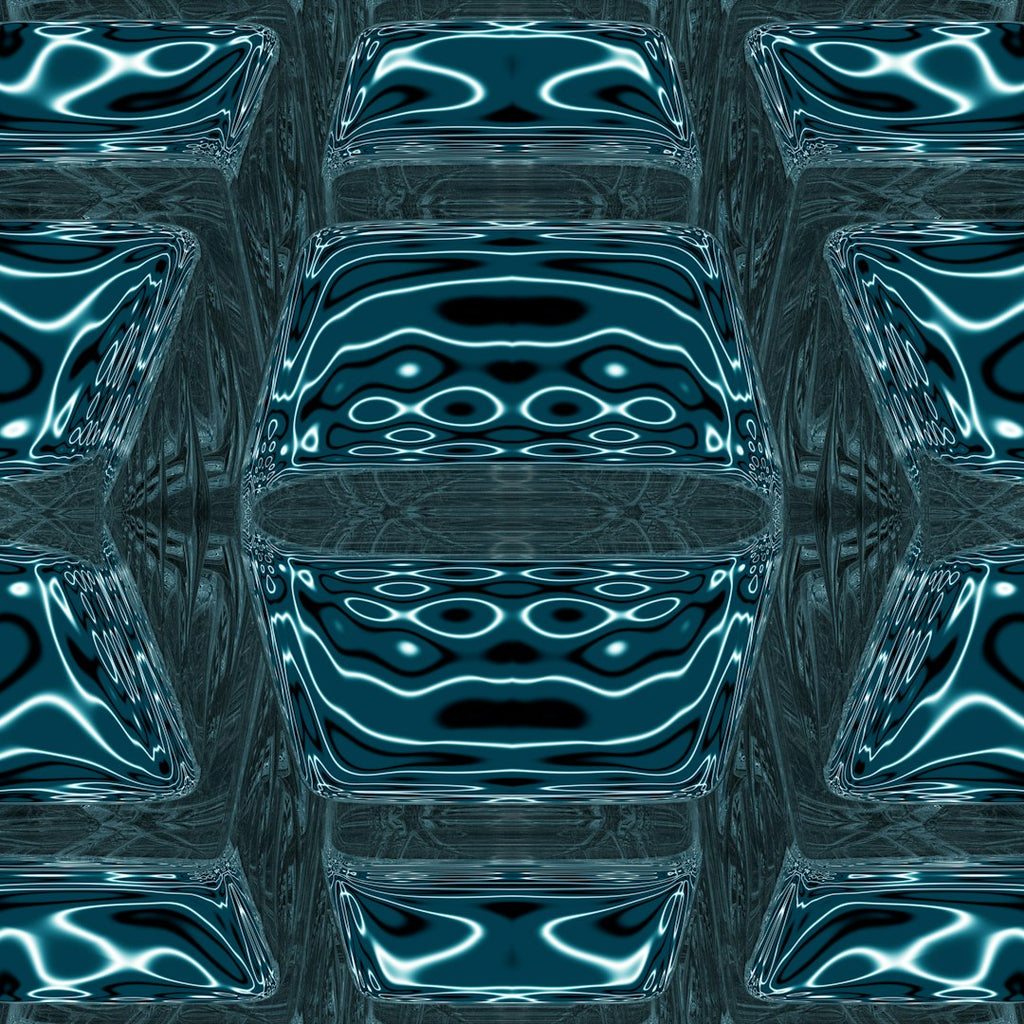 Seamless kaleidoscope wallpaper pattern — Stained Glass by wallpaper⁶ — base photo: background pattern