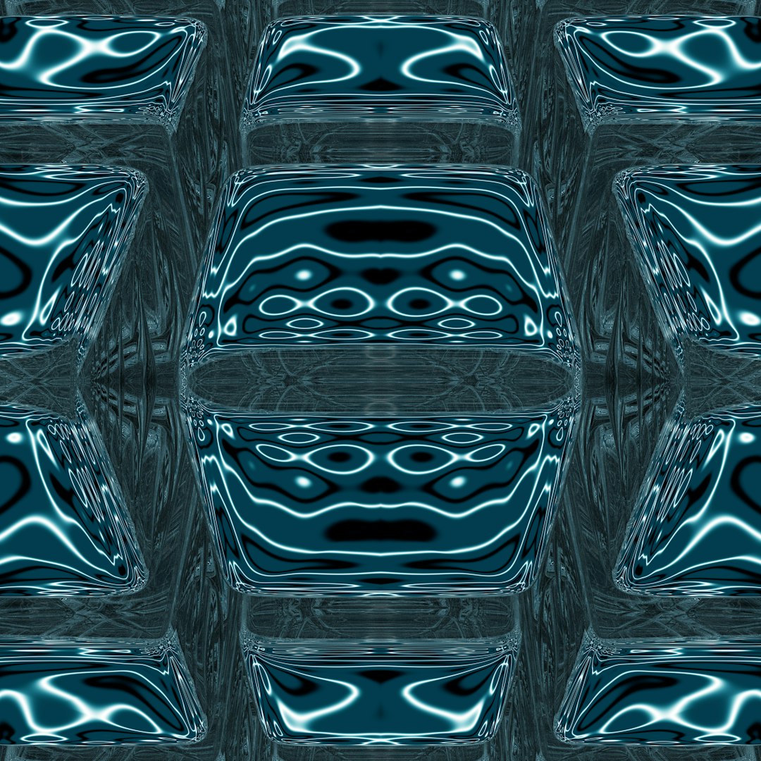 Seamless kaleidoscope wallpaper pattern — Stained Glass by wallpaper⁶ — base photo: background pattern