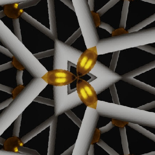 3D Hexagon wallpaper pattern