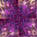 AI Art Rotation wallpaper pattern