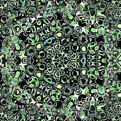 AI Art Hexagon wallpaper pattern