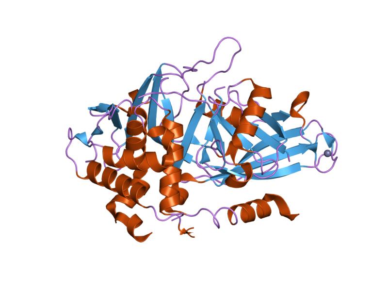 Seamless hex wallpaper pattern — Biochemistry by wallpaper⁶ — base photo: File:PDB 2hd5 EBI.jpg
