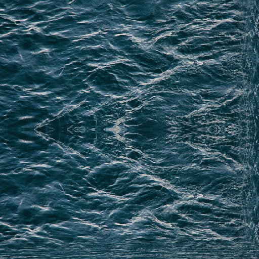 Oceanography Horizontal Strip wallpaper pattern