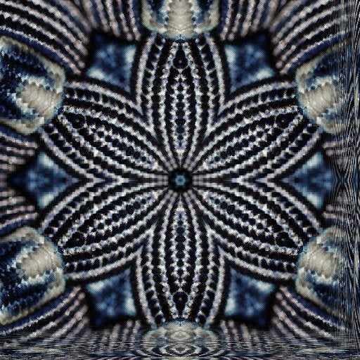 Seamless kaleidoscope wallpaper pattern — Arithmetic by wallpaper⁶