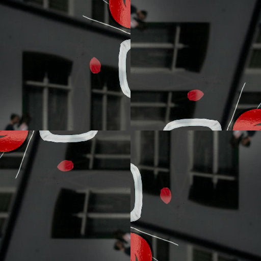 wallpaper⁶ — seamless rotate4 pattern from bauhaus