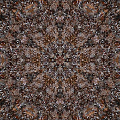 Physics Kaleidoscope wallpaper pattern