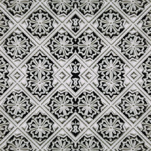 Seamless mirror wallpaper pattern — Geometry by wallpaper⁶