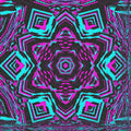 Seamless kaleidoscope wallpaper pattern — Glitch by wallpaper⁶