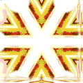 Seamless kaleidoscope wallpaper pattern — Calligraphy by wallpaper⁶