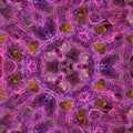 Fractals Hexagon wallpaper pattern