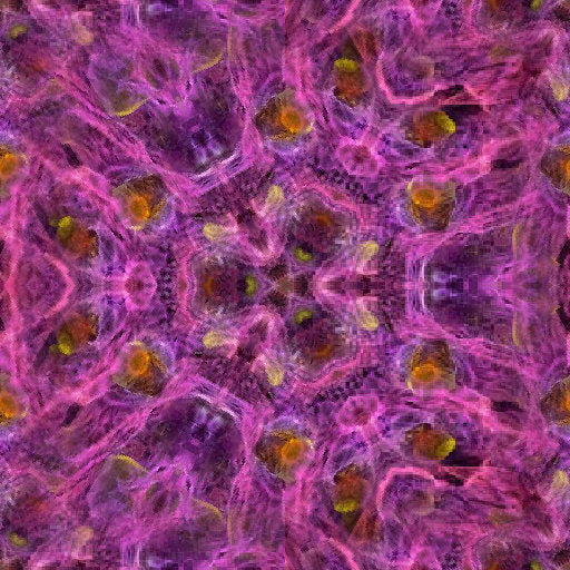 Fractals Hexagon wallpaper pattern