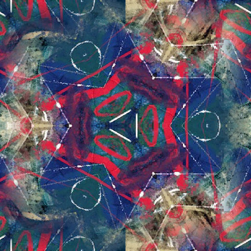 Seamless hex wallpaper pattern — Calligraphy by wallpaper⁶