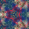 Seamless hex wallpaper pattern — Calligraphy by wallpaper⁶