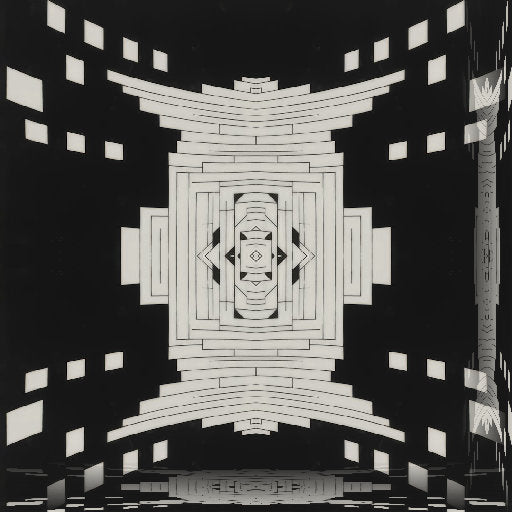 wallpaper⁶ — seamless mirror4 pattern from bauhaus