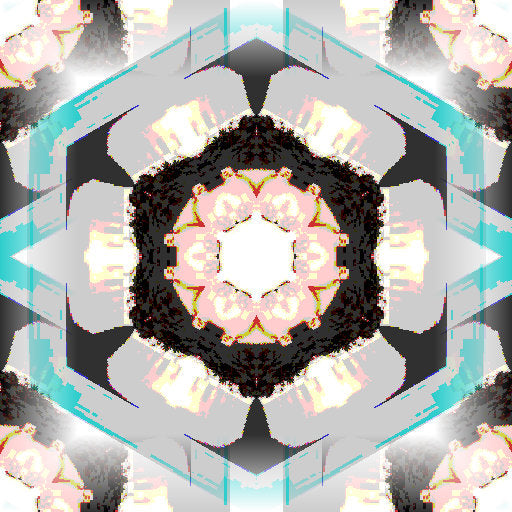 Seamless kaleidoscope wallpaper pattern — Biochemistry by wallpaper⁶