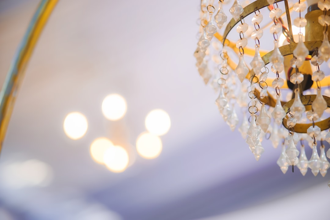Mineralogy Brick wallpaper pattern — base photo: Abstract blur wedding bokeh background