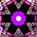 Seamless kaleidoscope wallpaper pattern — Arithmetic by wallpaper⁶