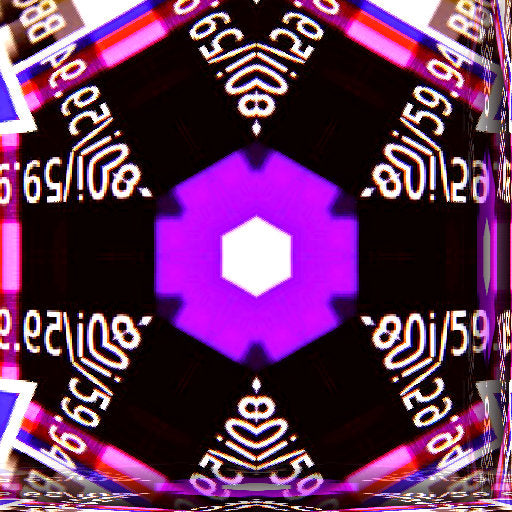 Seamless kaleidoscope wallpaper pattern — Arithmetic by wallpaper⁶