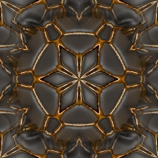 3D Kaleidoscope wallpaper pattern