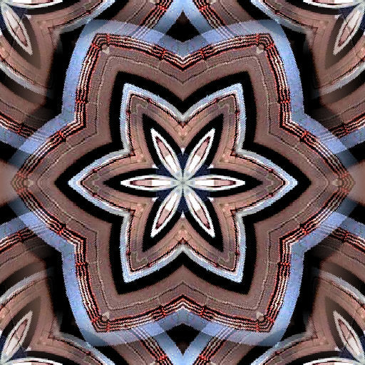Seamless kaleidoscope wallpaper pattern — Arithmetic by wallpaper⁶