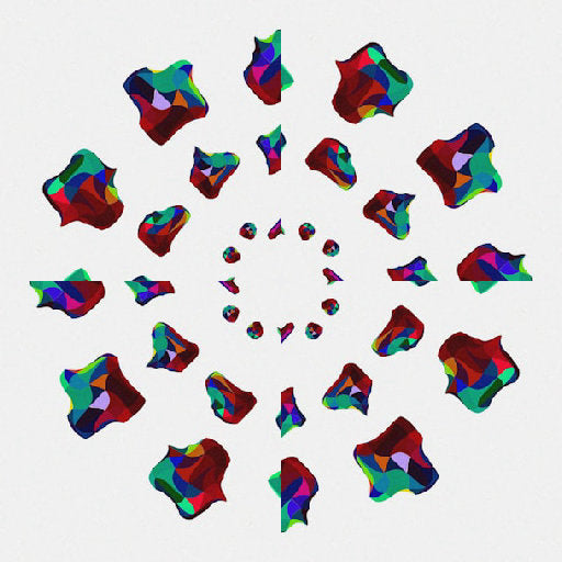 3D Rotation wallpaper pattern