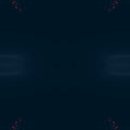 A symmetrical mirrored pattern of glowing cyan data networks and interconnected nodes on a dark background.