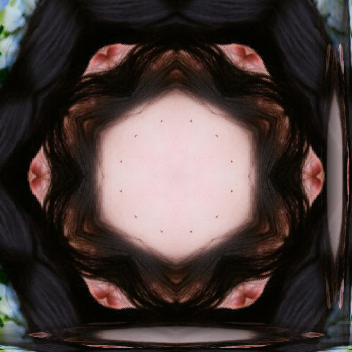 Portraits Kaleidoscope wallpaper pattern