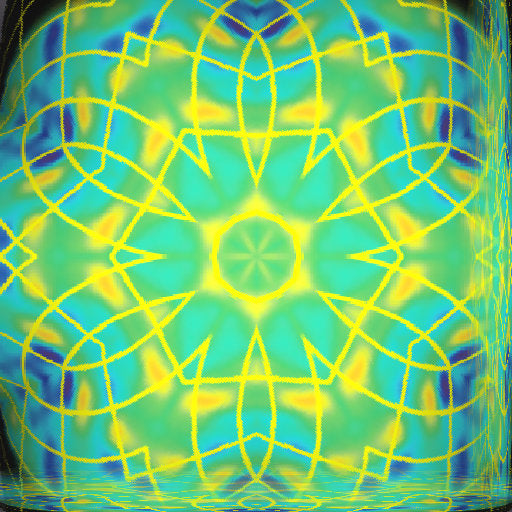 Seamless kaleidoscope wallpaper pattern — Cosmology by wallpaper⁶