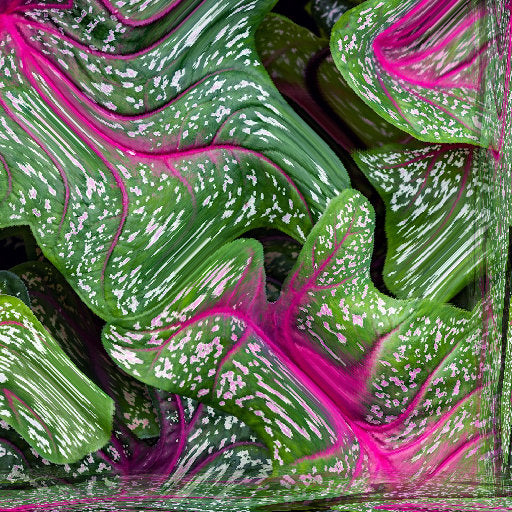 Botanics Wave wallpaper pattern