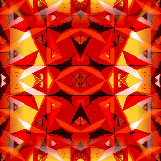 Seamless mirror wallpaper pattern — Origami by wallpaper⁶