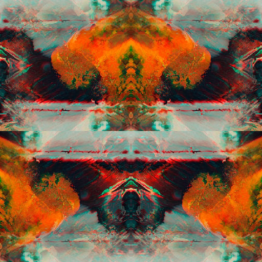 AI Art Brick wallpaper pattern