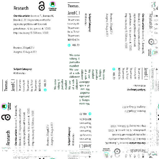Seamless rotation wallpaper pattern — Algebra by wallpaper⁶