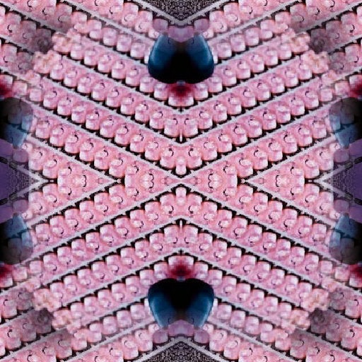 Seamless mirror wallpaper pattern — Biochemistry by wallpaper⁶