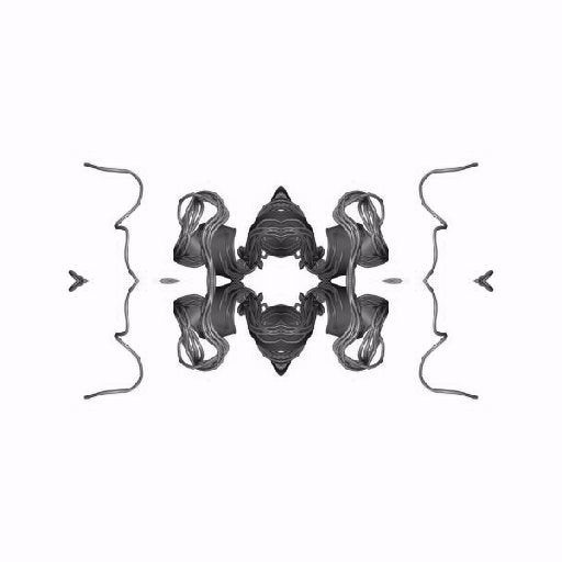 Seamless mirror wallpaper pattern — Biochemistry by wallpaper⁶