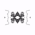 Seamless mirror wallpaper pattern — Biochemistry by wallpaper⁶