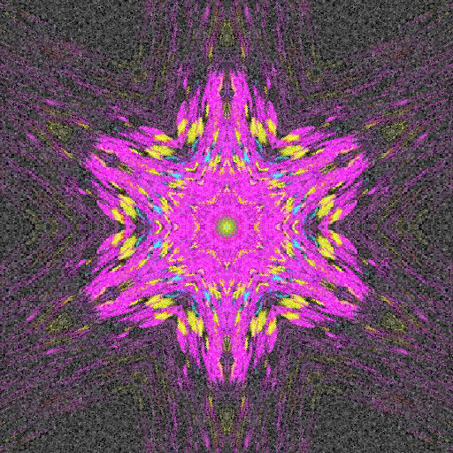 Fractals Kaleidoscope wallpaper pattern