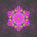 Fractals Kaleidoscope wallpaper pattern