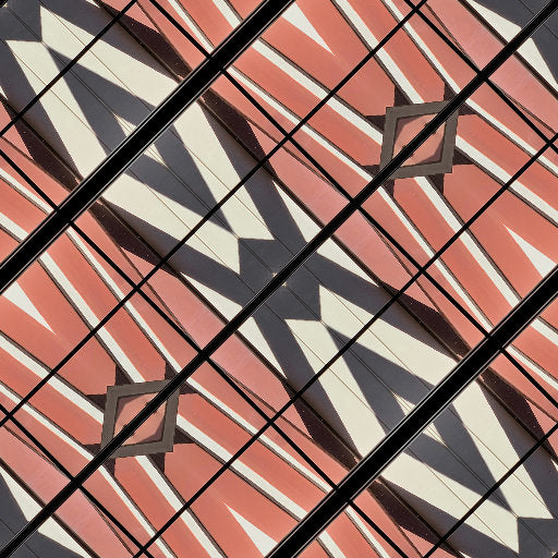 WALLPAPER⁶ — seamless diamond pattern from bauhaus geometric poster, Bauhaus