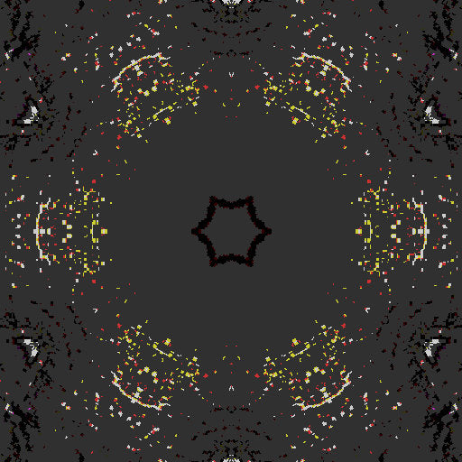 Seamless kaleidoscope wallpaper pattern — Geometry by wallpaper⁶