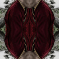 Seamless mirror wallpaper pattern — Calligraphy by wallpaper⁶