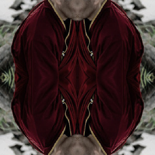Seamless mirror wallpaper pattern — Calligraphy by wallpaper⁶