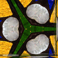 Seamless hex wallpaper pattern — Stained Glass by wallpaper⁶