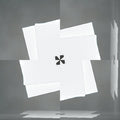 WALLPAPER⁶ — seamless rotate4 pattern from bauhaus typography, Bauhaus