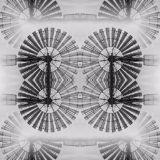 Seamless mirror wallpaper pattern — Cartography by wallpaper⁶