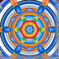 wallpaper⁶ — seamless kaleidoscope pattern from opart