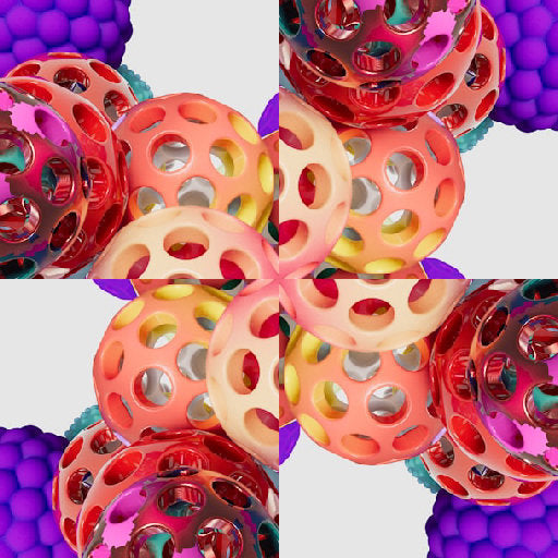 3D Rotation wallpaper pattern