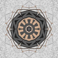 Seamless kaleidoscope wallpaper pattern — Geometry by wallpaper⁶